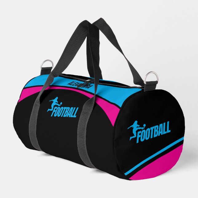 Joueur de football, équipe, sac cadeau d'anniversa (Coin gauche)