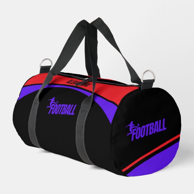 Joueur de football, équipe, sac cadeau d'anniversa (Coin gauche)