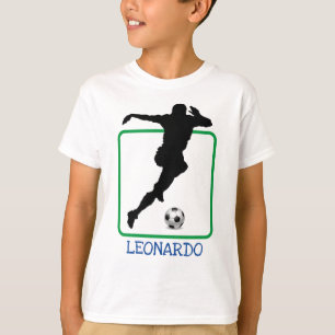 Joueur de football Silhouette T-shirt