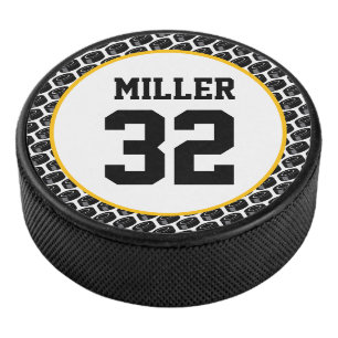 Joueur de hockey NOM NOMBRE de sport Jeu But Puck