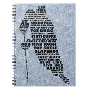 Joueur de hockey sur glace Carnet d'art mondial