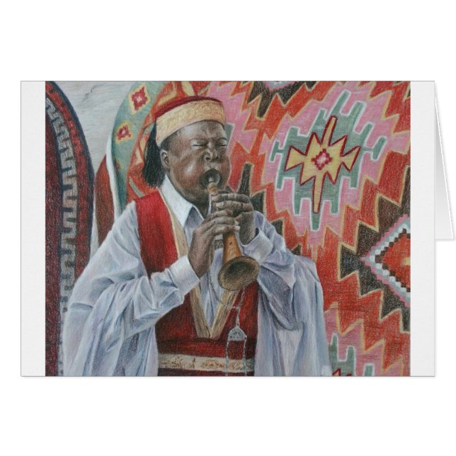 Joueur de klaxon (Devant horizontal)