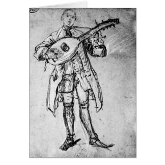 Joueur de luth par Nicolas Tournier
