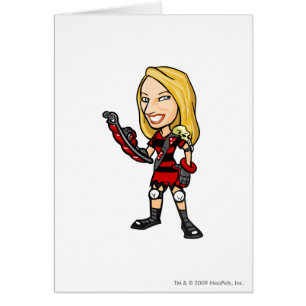 Joueur de personnel d'île de Krawk d'alto