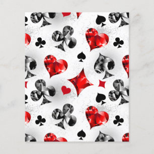 Joueur de poker Joueur de cartes de jouer costumes