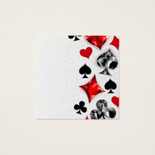 Joueur de poker Joueur de cartes de jouer costumes