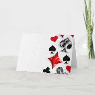 Joueur de poker Joueur de cartes de jouer costumes