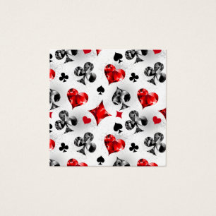 Joueur de poker Joueur de cartes de jouer costumes