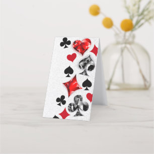 Joueur de poker Joueur de cartes de jouer costumes