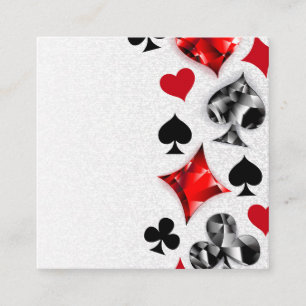 Joueur de poker Joueur de cartes de jouer costumes