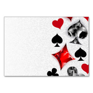 Joueur de poker Joueur de cartes de jouer costumes