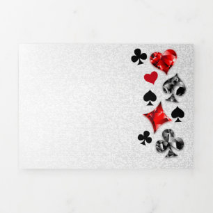 Joueur de poker Parieur Enseigne de cartes Couleur