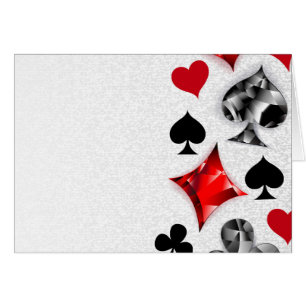 Joueur de poker Parieur Enseignes de cartes Couleu