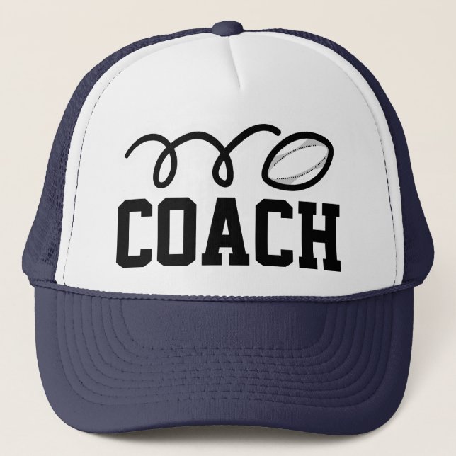 Joueur de rugby casquette | casquette d'entraîneur (Devant)