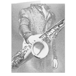 joueur de saxophone