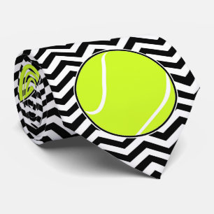 Joueur de tennis noir et blanc ou Cravate entraîne