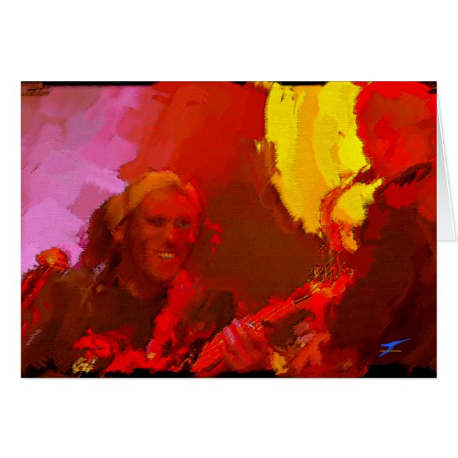 Joueurs de jazz 1 (Devant horizontal)