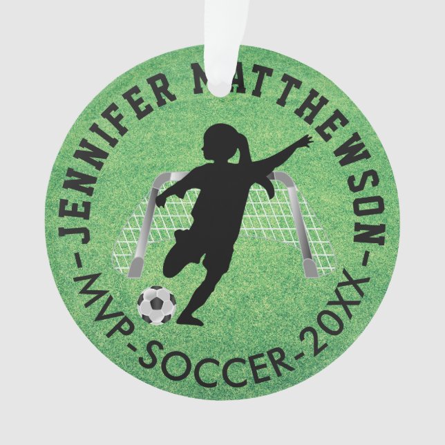 Joueuse ⚽ de football MVP - Fille (devant)
