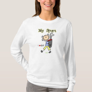 Jouez au golf mon T-shirts et cadeaux de sport