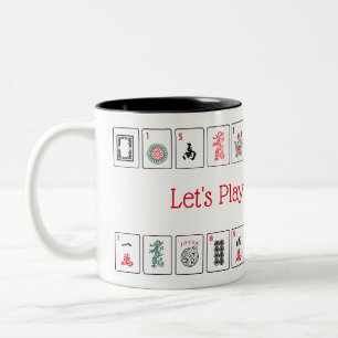 Jouons à Mah Jongg Mug