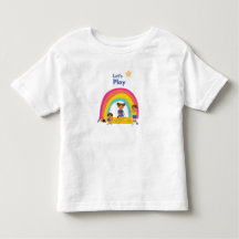 Jouons au tshirt pour enfants