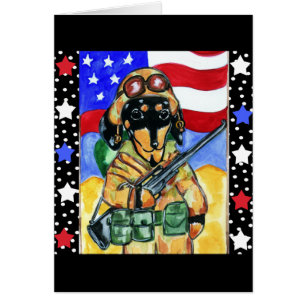 Jour commémoratif Soldat Dachshund