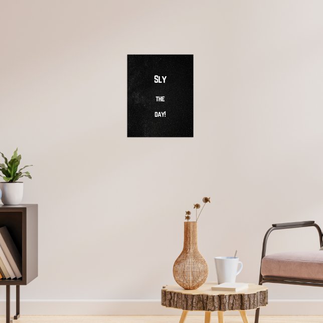 Jour couché - Gras Motivational Wall Art | Affiche (Salon 3)