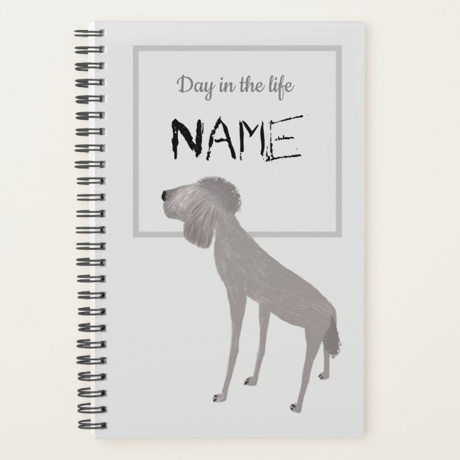 Jour dans le planificateur de chiens de vie (Devant)
