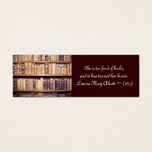 Jour de bibliothécaire de mini-signet/école de