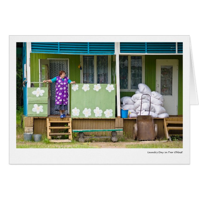 Jour de blanchisserie dans Tver Oblast (Devant horizontal)