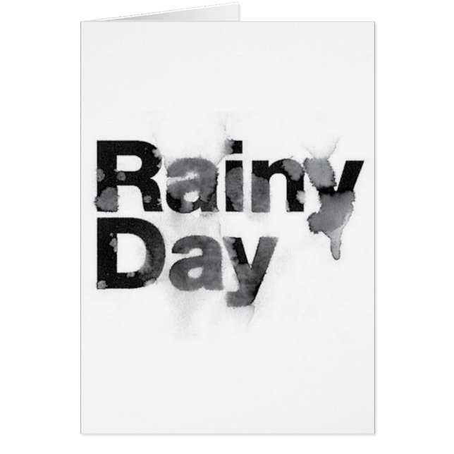 Jour de la pluie (Devant)