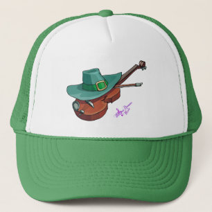 Jour de la Saint Patrick Casquette et violon chape