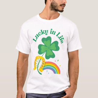 Jour de la Saint Patrick T-shirt chanceux dans la 