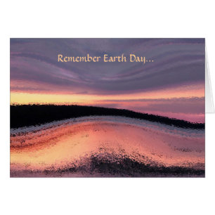 Jour de la terre d'abrégé sur ressac de coucher du