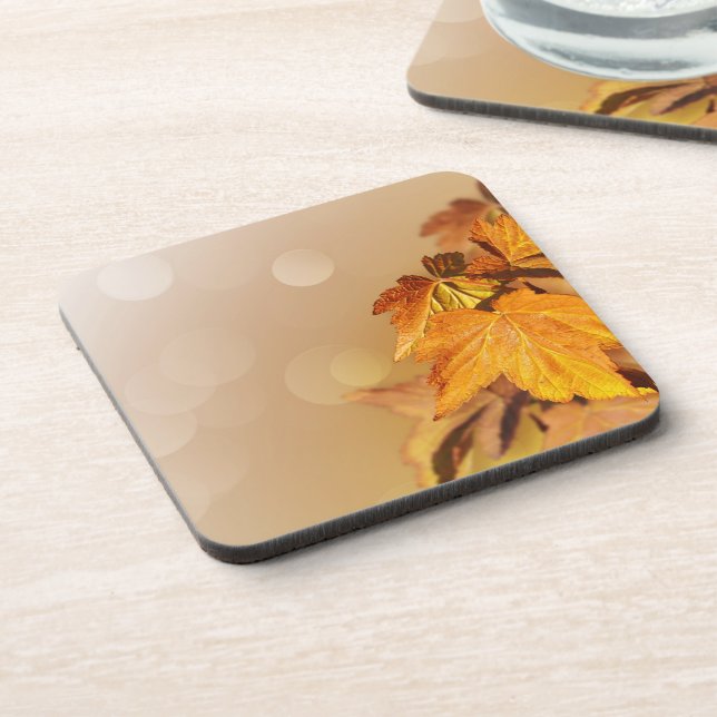 Jour de l'Action de grâce Dessous de verre de lièg (Côté gauche)