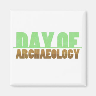 Jour de l'archéologie Magnet Carré