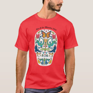 Jour de l'Esprit mort Animal Sugar Skull T-Shirt