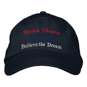 Jour de l'investiture d'Obama 2009_ Casquette brod