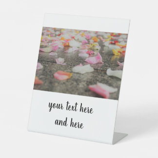 Jour de mariage du signe du piédestal