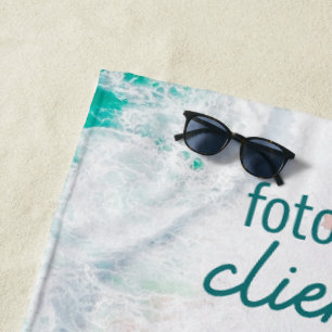 Jour de plage Inonde Clientes Serviette de plage