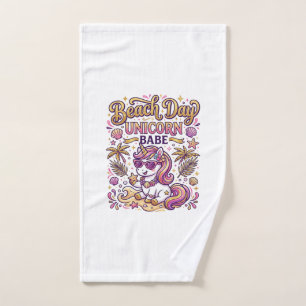 Jour de plage licorne bébé licorne stylée Zazzle D
