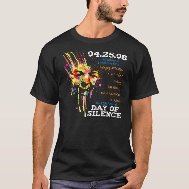 Jour de T-shirt officieux de silence (Devant)