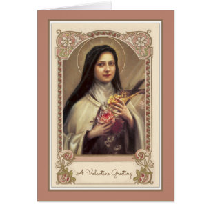 Jour de Valentines catholique de St Therese