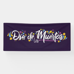 Jour des morts - Bannière Dia De Muertos