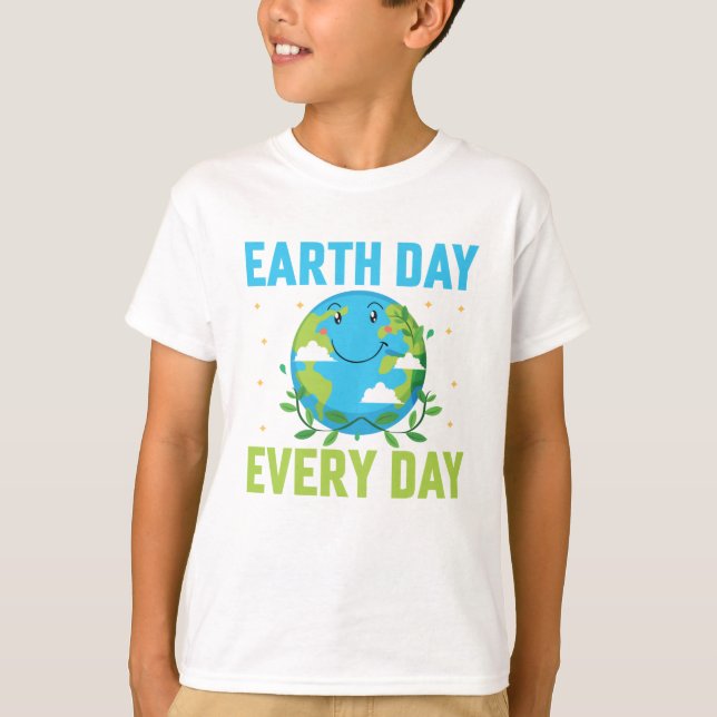 Jour des terres Tous les jours T-shirt (Devant)
