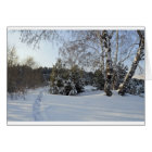 Jour d'hiver de neige