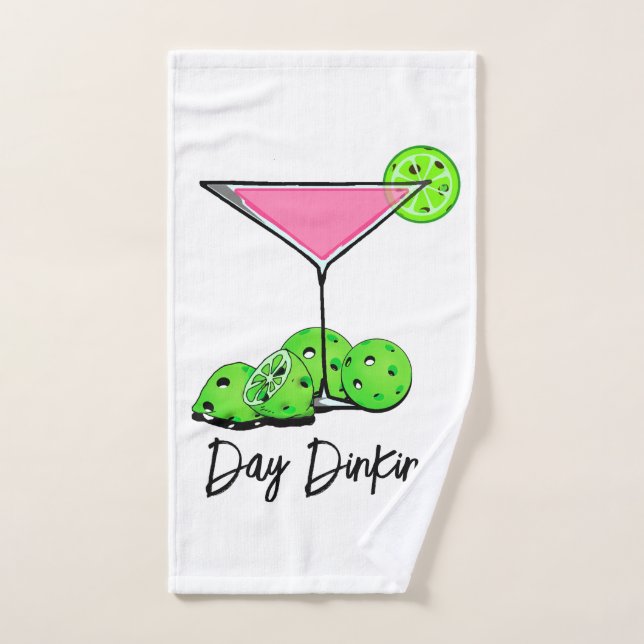 Jour Diner Cocktail Cosmo Rose, Pickleball Limes (Serviette à main)