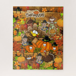Jour du Bon thanksgiving des puzzles