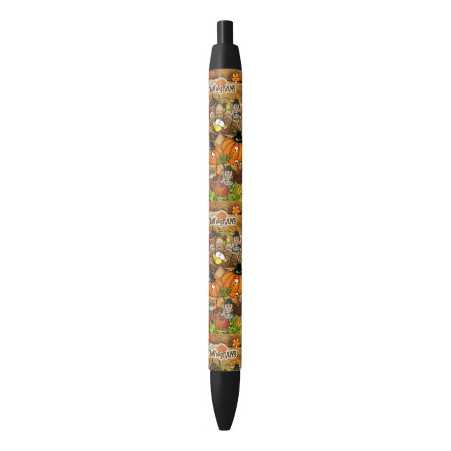 Jour du Bon thanksgiving du stylo et du stylo scol (devant Vertical)