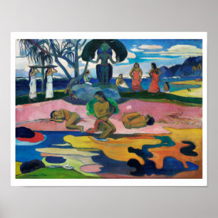 "JOUR DU DIEU" PAUL GAUGUIN POSTER 1894